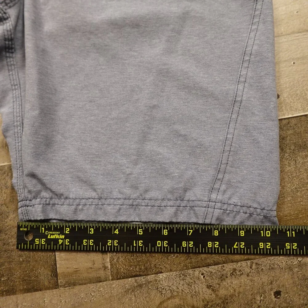 Rip Curl Boardshorts Men's Size 33 Gray Blue | Surf‎ Swim Cargo Style